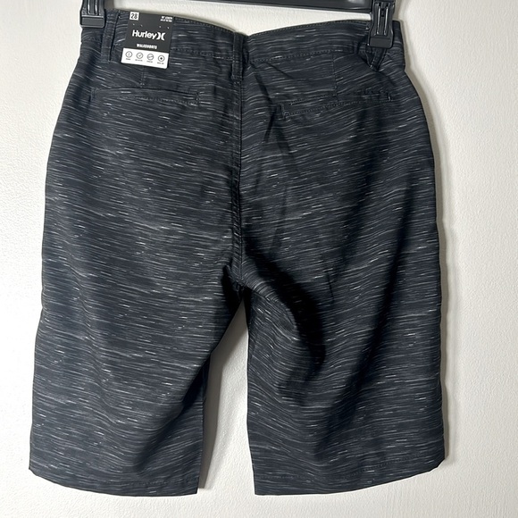 Hurley Men's Charcoal Hybrid Walk Shorts - Picture 2 of 7